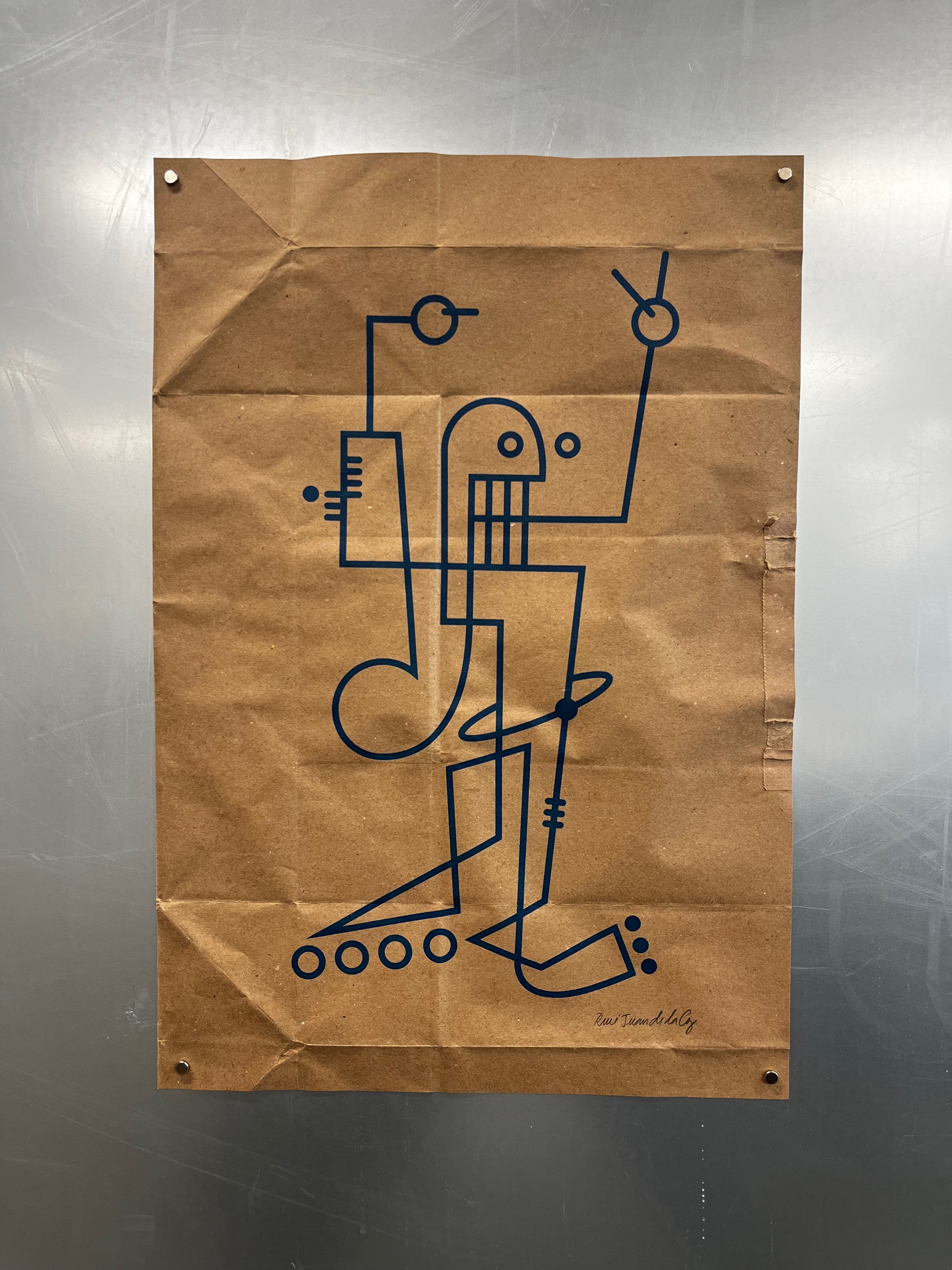 Dudes — Alive (Blue) on Kraft